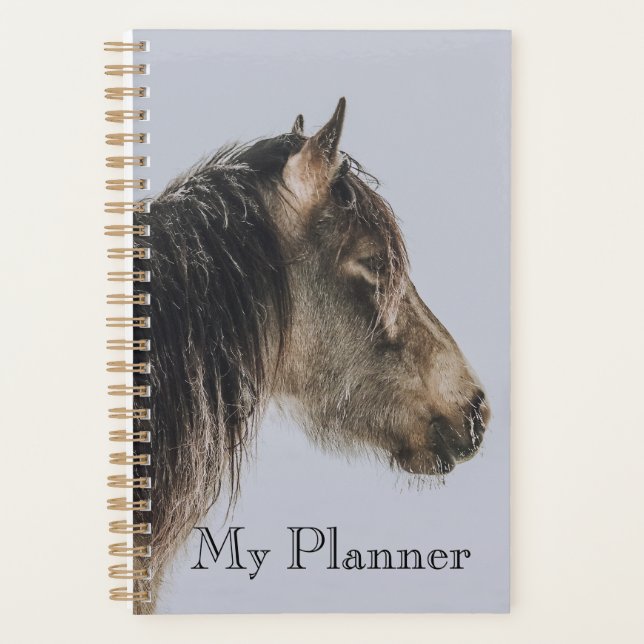 Agenda Horse Planner - Winter Theme (Frente)