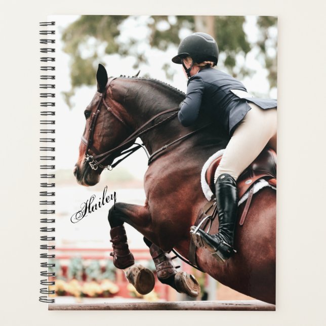 Agenda Horse & Rider Hunter Jumper Equestre (Frente)