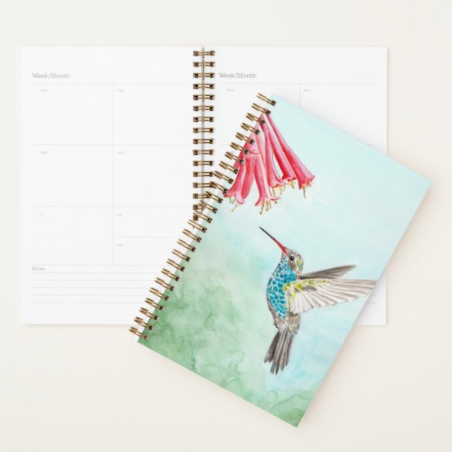 Agenda Hummingbird Planner (Exibição)