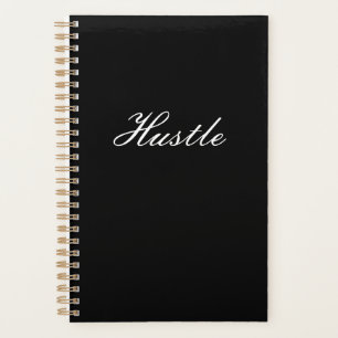 Agenda Hustle Black Modern