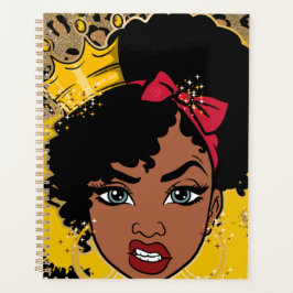 Agenda Hustle Skills Aniversário Presente Sista Rainha Fe