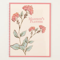 Hydrangea Floral Vintage Cor Rosa