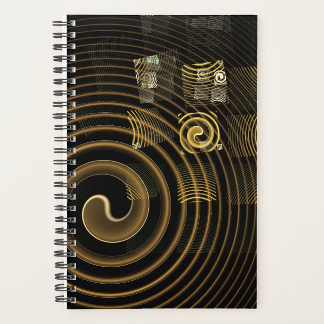 Agenda Hypnosis Abstrato Art (Frente)