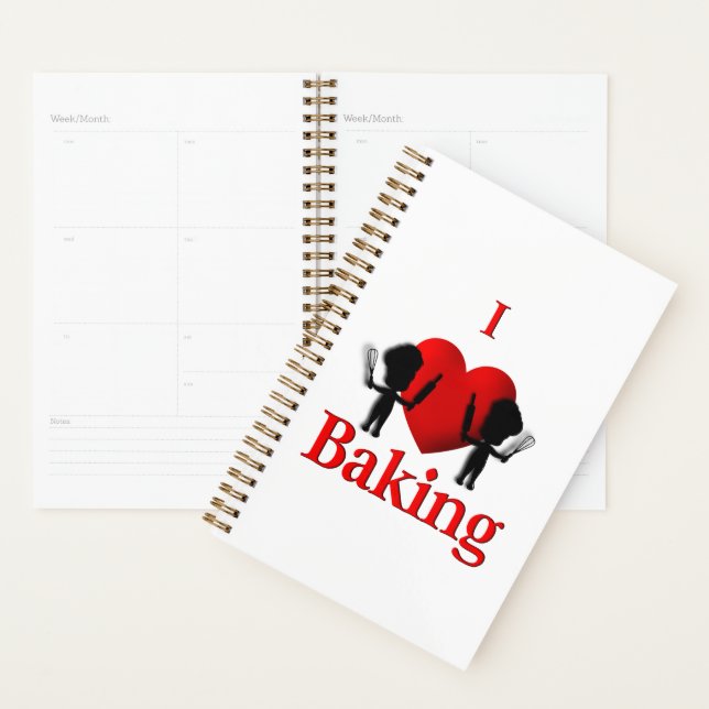 Agenda I Heart Baking Bakers (Exibição)