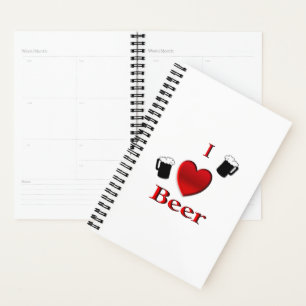 Agenda I Heart Beer Design