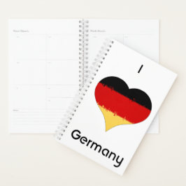 Agenda I Heart Germany Flag