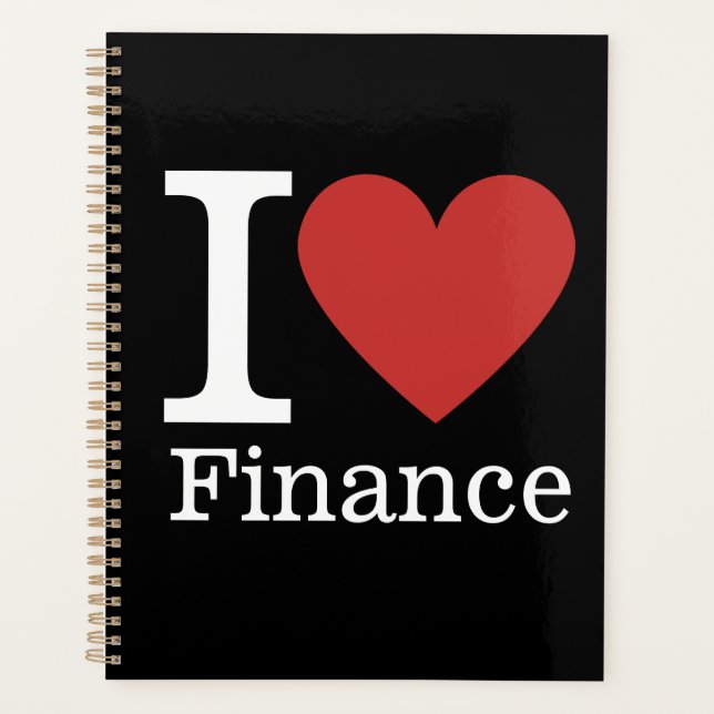 Agenda I ❤️ Love Finance - Departamento de Finanças - Pla (Frente)