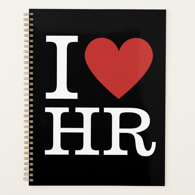 Agenda I ❤️ Love HR - Departamento de RH - (Frente)