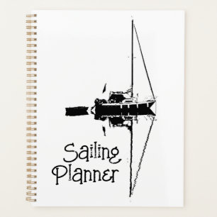 Agenda Iate à vela com reflexo num mar calmo