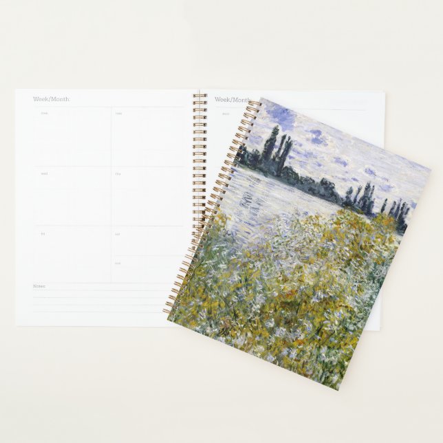 Agenda Ilha Flor perto de Vétheuil, Claude Monet (Exibição)