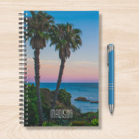 Ilha Tropical Paraíso Sunset Nome Personalizado