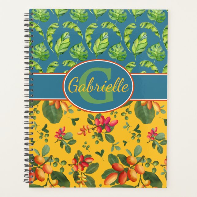 Agenda Ilha Tropical Personalizada (Frente)