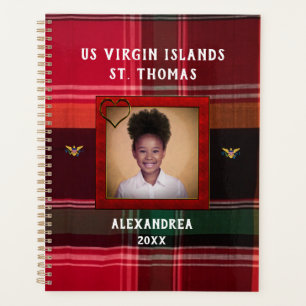 Agenda Ilhas Virgens Americanas Bandeira St. Thomas Alfân