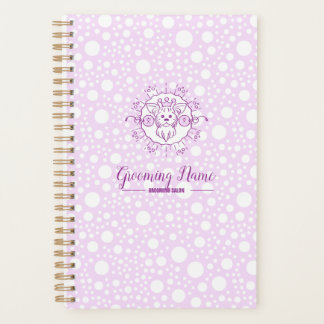 Agenda Ilustração de Cachorro de Cartoon para o Alinhamen