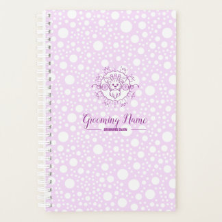 Agenda Ilustração de Cachorro de Cartoon para o Alinhamen