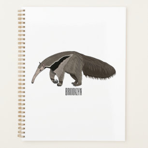 Agenda Ilustração de desenho animado
