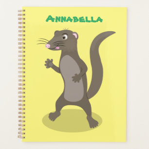 Agenda Ilustração de desenho animado de monguose