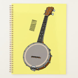 Agenda Ilustração de desenho animado do Banjo