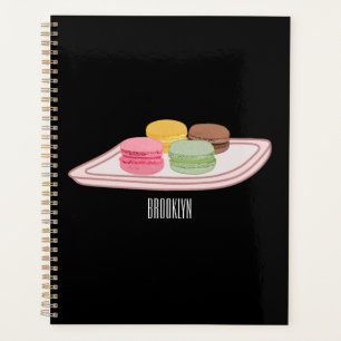 Agenda Ilustração de desenho de Macaron