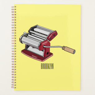 Agenda Ilustração de desenho do fabricante de massas