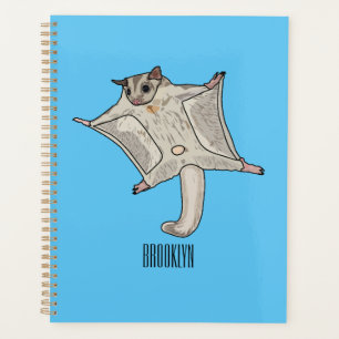 Agenda Ilustração de desenho em forma de planador de açúc