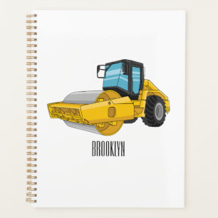 Agenda Ilustração de desenho em rolo de estrada
