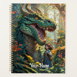 Agenda Ilustração de Floresta Encantadora