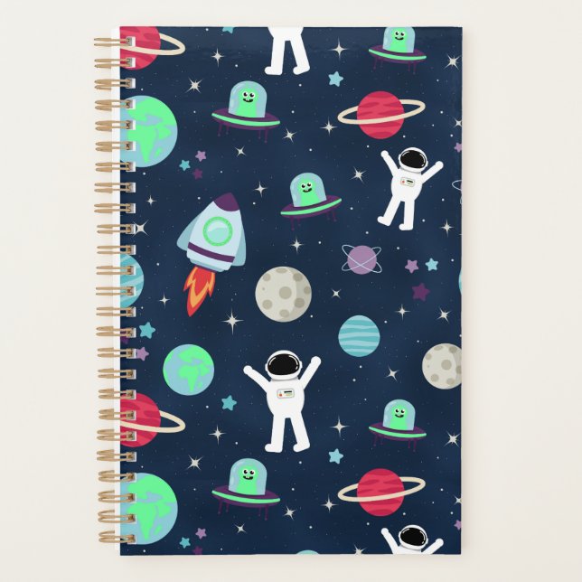 Agenda Ilustração de padrão de espaço (Frente)