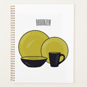 Agenda ilustração do desenho de desenho de tabela