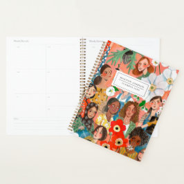 Agenda Ilustração do Dia Internacional da Mulher