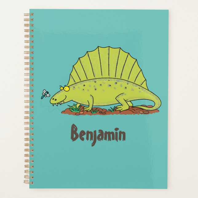 Agenda Imagem de desenho animado verde-claro (Frente)
