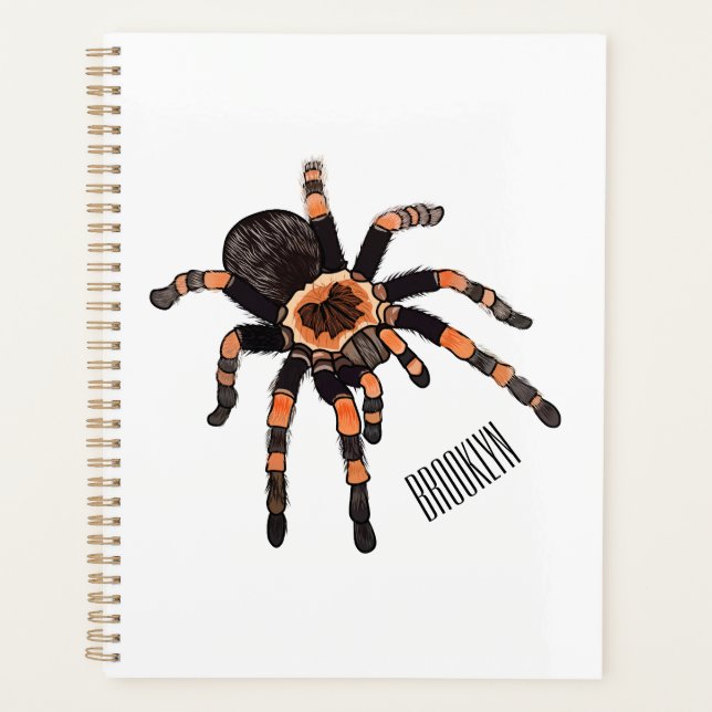 Agenda Imagem do desenho de Tarantula (Frente)