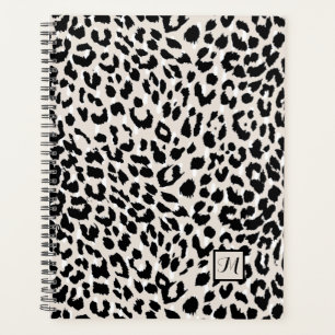 Agenda Impressão Chic Natural e Black Animal com Monogra