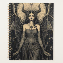 Impressão de Arte de Anjo Celestial Sombrio | Deus