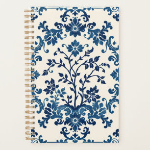 Agenda Impressão de Porcelana Blue Willow