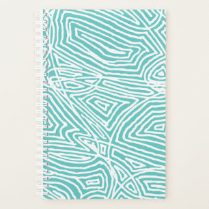 Agenda Impressão Digital Teal