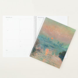 Agenda Impressionismo das Belas Artes do Monet Sunset