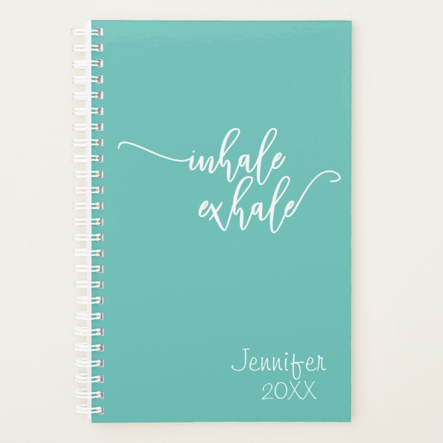Agenda Inalar Exalar Personalizado (Frente)