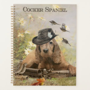 Agenda Inglês Cocker Spaniel