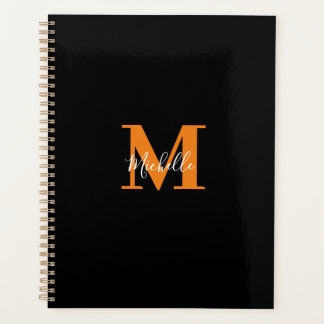 Agenda Iniciais Personalizados e Monograma de Nome
