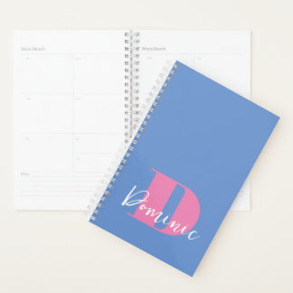 Agenda Inicial + Nome Personalizado - Fácil de Personaliz