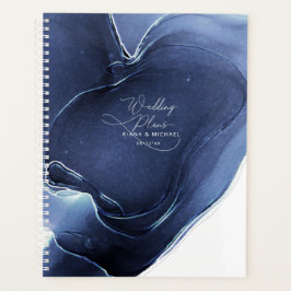 Agenda Ink Flow Wedding Blue ID762