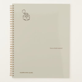 Agenda Ink pot- Forgotten Archive- Minimalist Planner