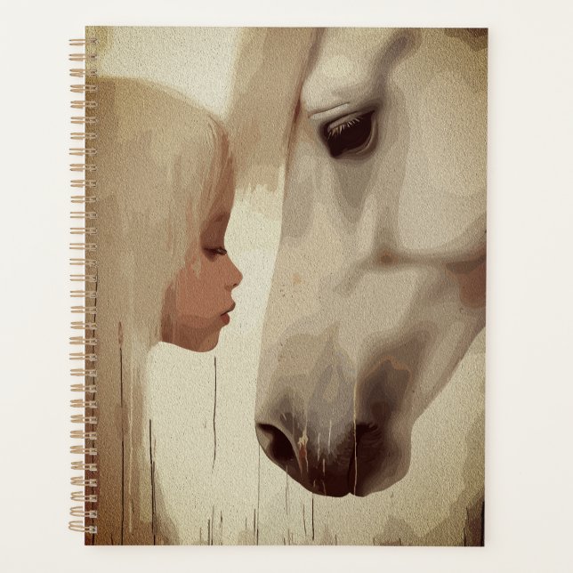 Agenda Innocent Bond – Child and Horse Art (Frente)