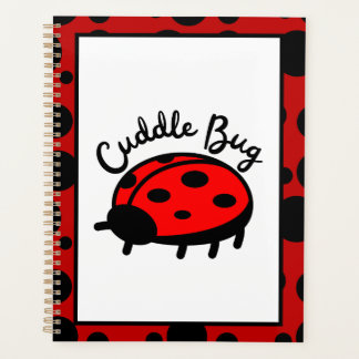 Agenda Inseto de Cuddle Ladybug | Design Bonita e Cozy