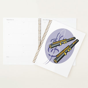 Agenda Instrumento Musical Elegante Flute Duet