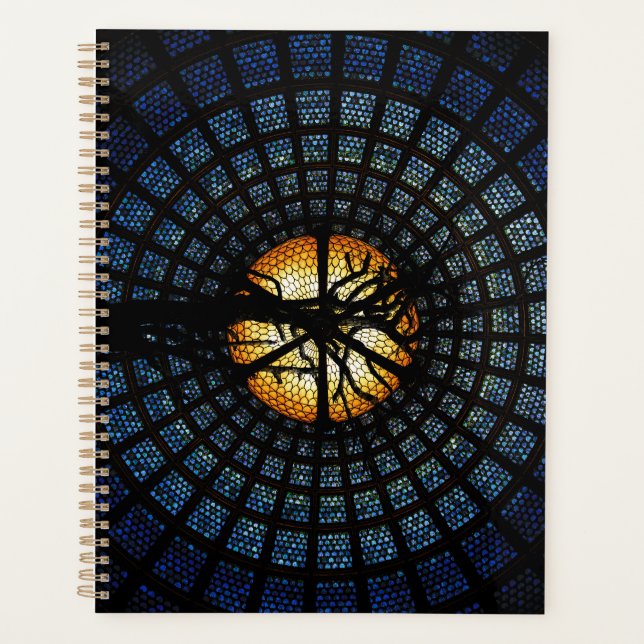 Agenda Intenso Cósmico Energia Arbórea Estilo Espiritual (Frente)