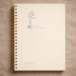 Agenda Introvert Gift Minimalist Line Art Quiet Solitude
