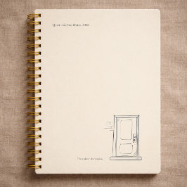 Agenda Introvert Gift Quiet Solitude Closed Door