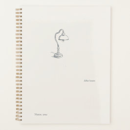 Agenda Introvert Minimalist Quiet Solitude Planner
